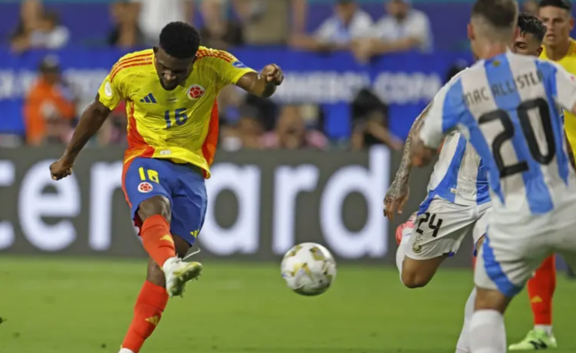 Argentina derrota a Colombia 1-0 en la final de la Copa América